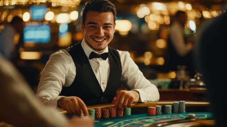 Tampilan fitur bonus Wild West Gold dengan prospector dan emas